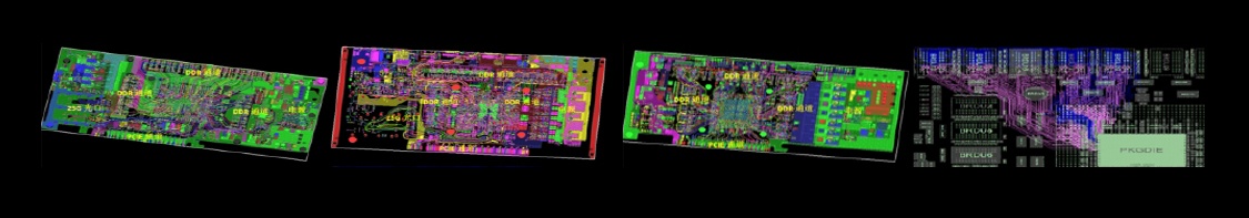 密集多通道LPDDR5算力卡，运行速率6400Mbps